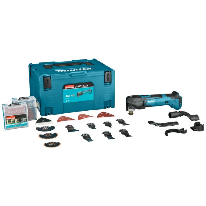 Makita DTM51ZJX3 18V Cordless Multi-Tool – Versatile and High-Performance