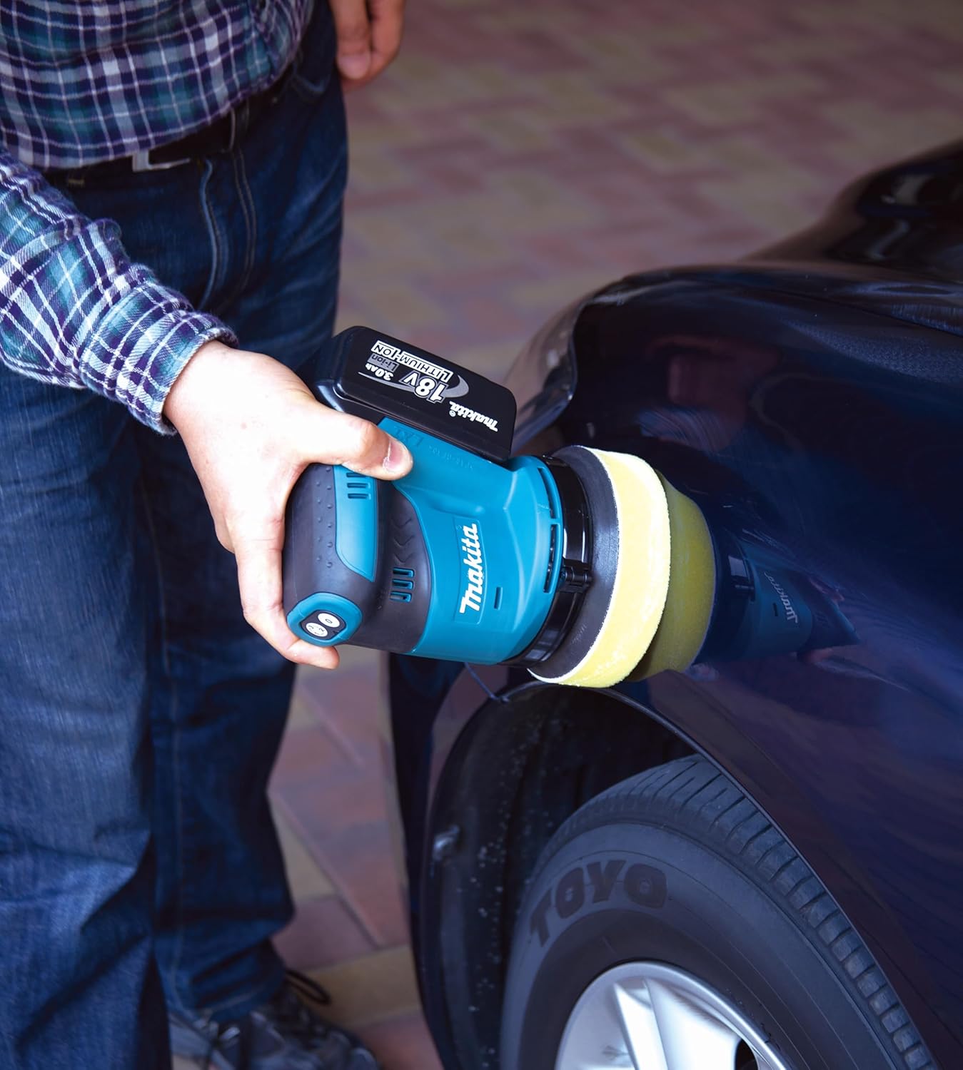 Makita DBO180Z 18V LXT Cordless Orbital Sander – Body Only
